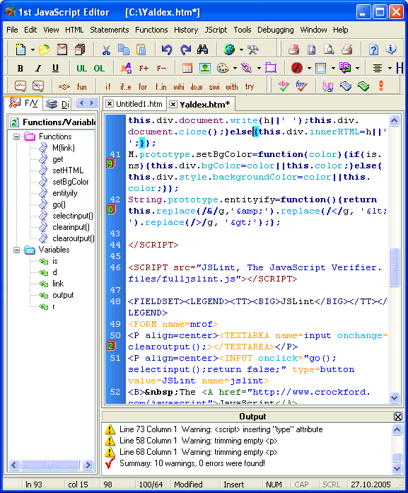 1st JavaScript Editor Lite 2.0 icon